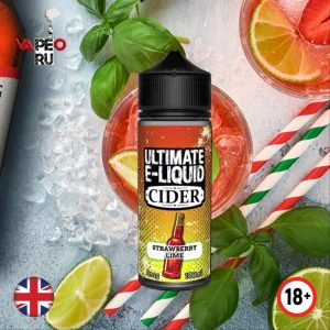 E-Liquido Ultimate E-liquid Cider Fresa y Lima