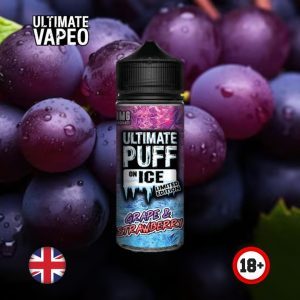 E-Liquido Ultimate Puff On Ice Limited Edition - Uva y Fresa