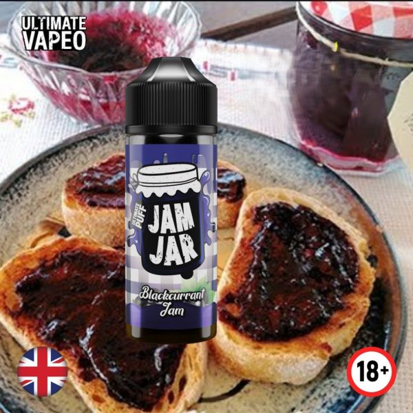 E-Liquido  Jam Jar de Ultimate Puff -Mermelada de grosella negra