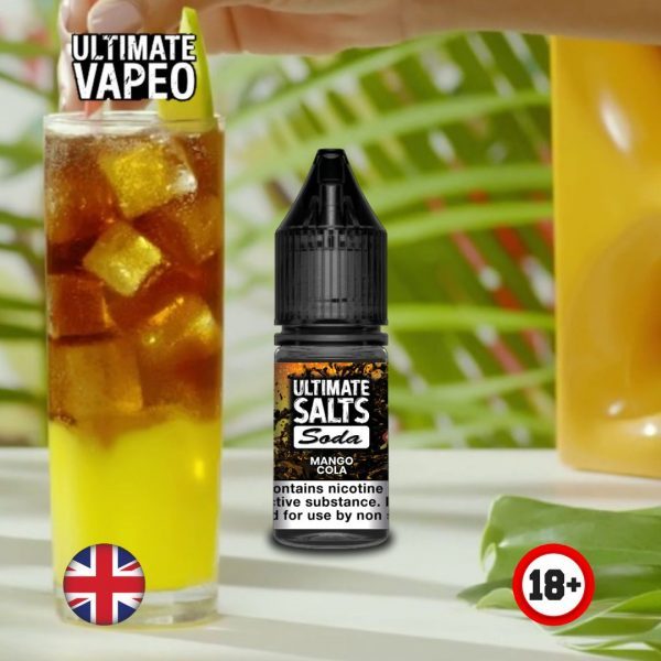 Sales de Nic. - Ultimate Salts Soda 10ml Mango Cola