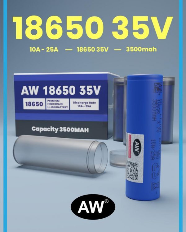 Baterías AW 18650 3500mAh